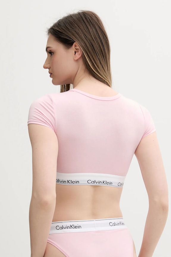 Ruházat Calvin Klein Underwear t-shirt LV00QF7213 rózsaszín
