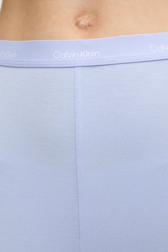 Ρούχα Calvin Klein Underwear παντελόνι πιτζάμας γυναικείο με μοντάλ 000QS7285E μπλε
