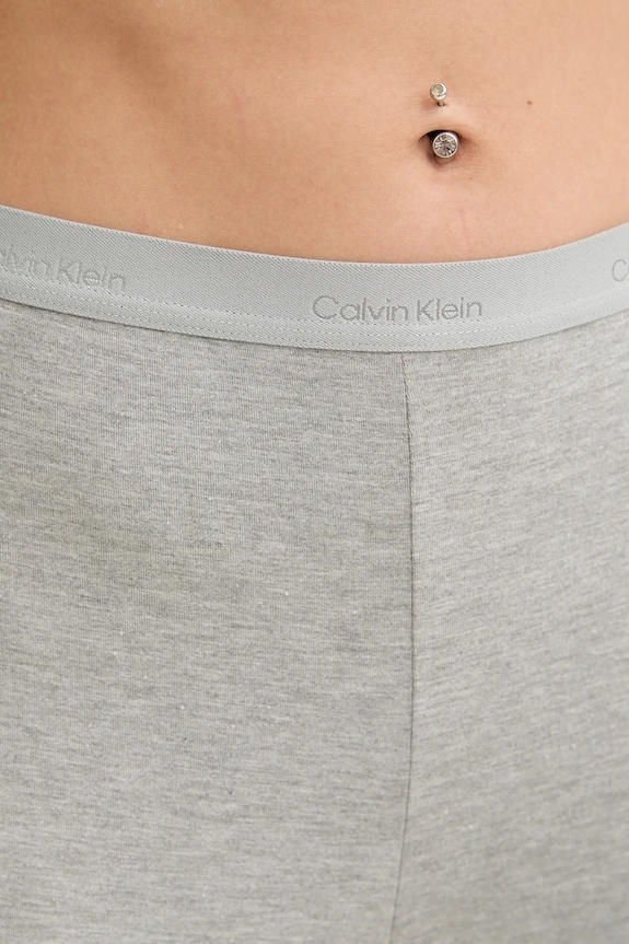 Calvin Klein Underwear spodnie piżamowe damskie z modalu 000QS7285E szary SS26