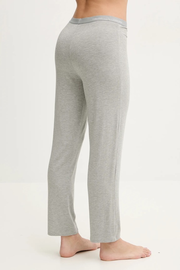 Odzież Calvin Klein Underwear spodnie piżamowe damskie z modalu 000QS7285E szary