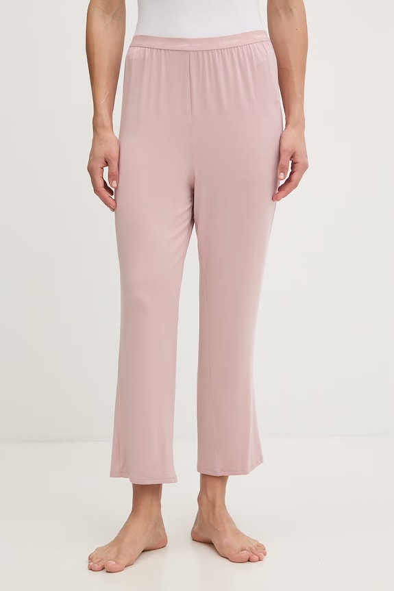 Calvin Klein Underwear spodnie piżamowe damskie z modalu różowy 000QS7285E