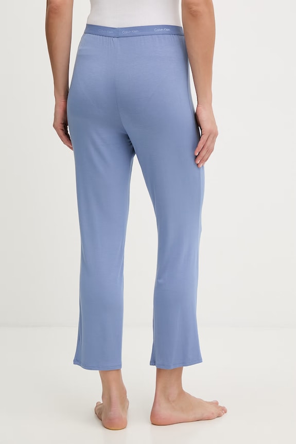 Îmbrăcăminte Calvin Klein Underwear Pantaloni de pijama de damă cu modal 000QS7285E albastru