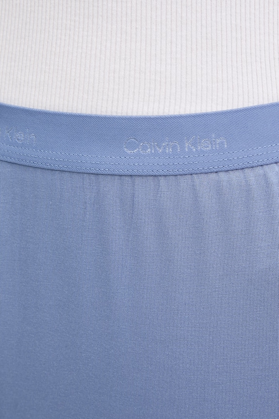 Calvin Klein Underwear Pantaloni de pijama de damă cu modal albastru 000QS7285E