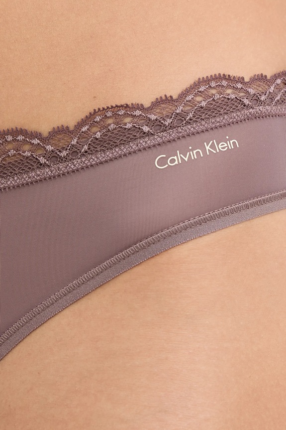 Îmbrăcăminte Calvin Klein Underwear chiloți g-string femei LV00QD5270 violet