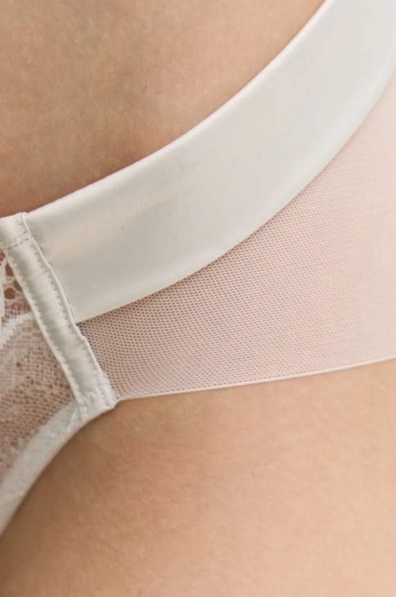 Odzież Calvin Klein Underwear figi LV00QF8030 beżowy