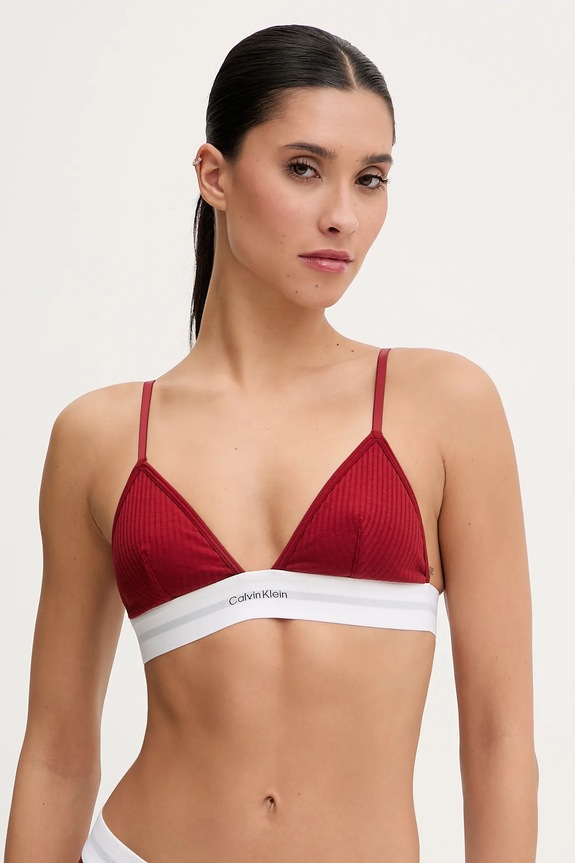 Calvin Klein Underwear biustonosz bordowy LV00QF8248