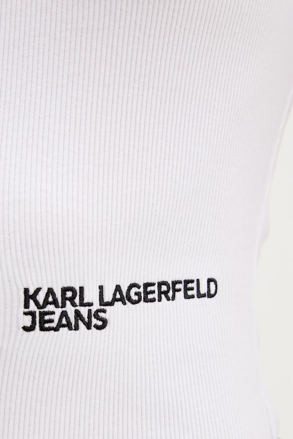 Karl Lagerfeld Jeans top dámsky s bavlnou A2W17021