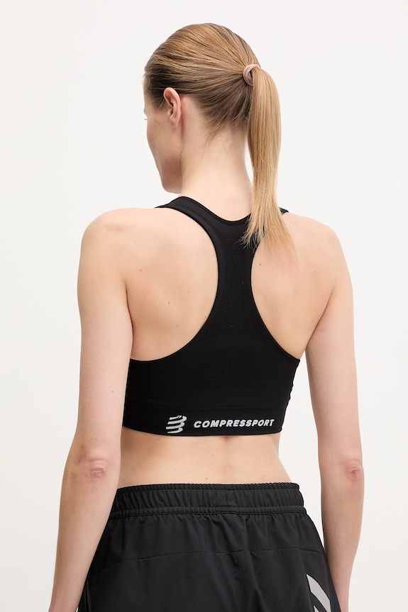 Abbigliamento Compressport reggiseno sportivo Feel Free AUNW718 nero