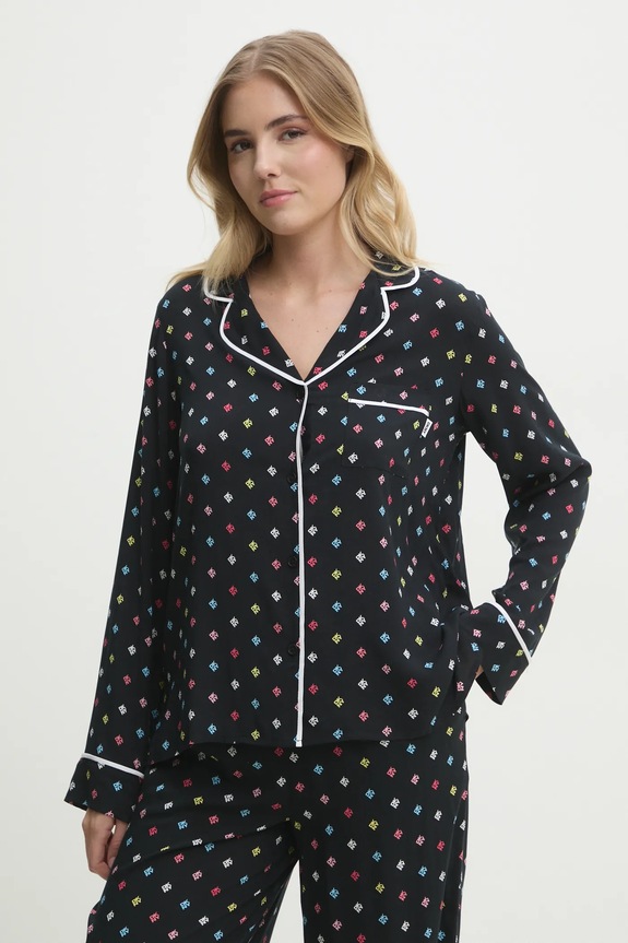 Odzież Dkny piżama YI90043 czarny