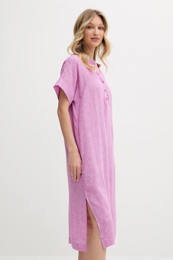 Noční košilka Dkny YI10054 fialová SS25
