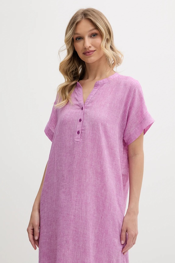 Noční košilka Dkny fialová YI10054