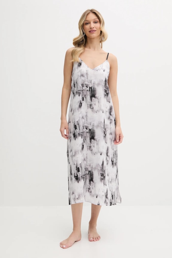 Dkny cămașă de noapte camasa de noapte alb YI40053