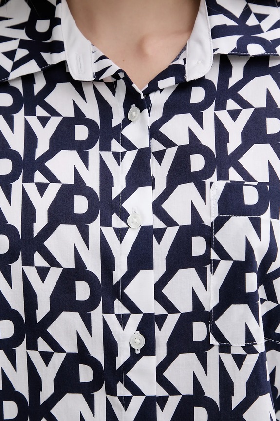 Pyžamo Dkny YI80048 tmavomodrá