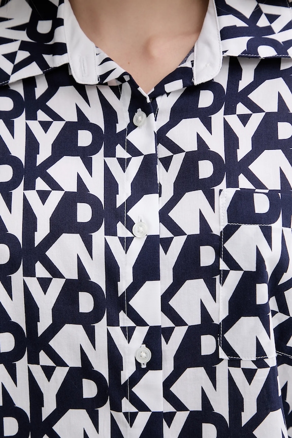 Pyžamo Dkny YI80048 tmavomodrá