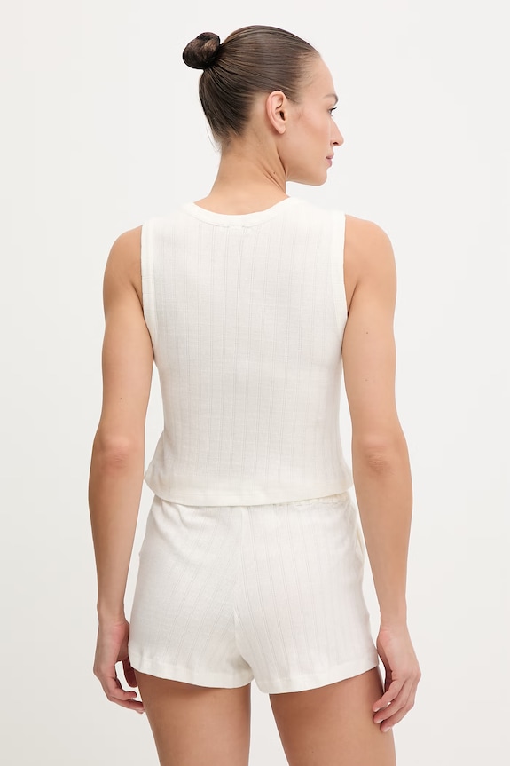 Oblačila Polo Ralph Lauren pižama ženska bombažna 4P0232 bež