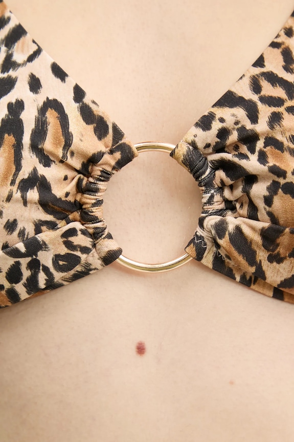 Melissa Odabash sutien de baie MO.BRUSSELS.TOP maro