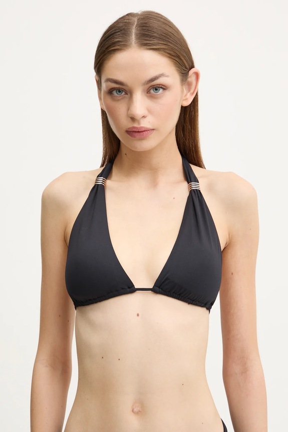 Bikini top Melissa Odabash χωρίς μεταλλικές μπανέλες μαύρο MO.GRENADA.TOP