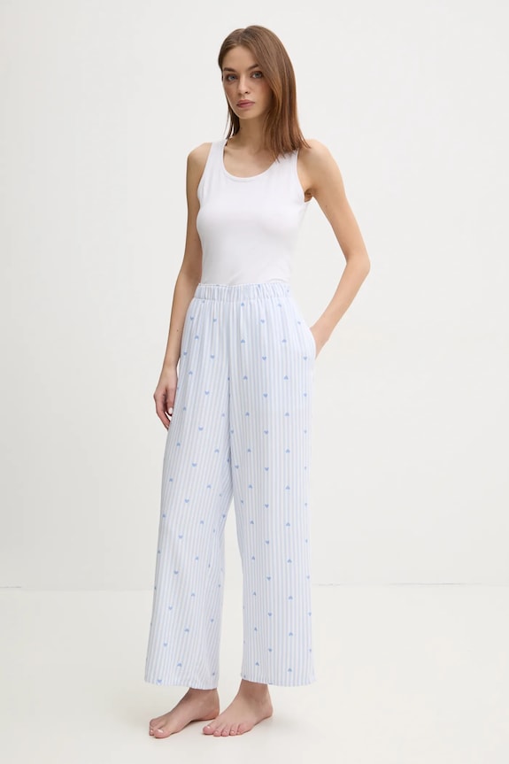 Pyžamové kalhoty Hollister Co. KI346.5040.204 modrá SS25
