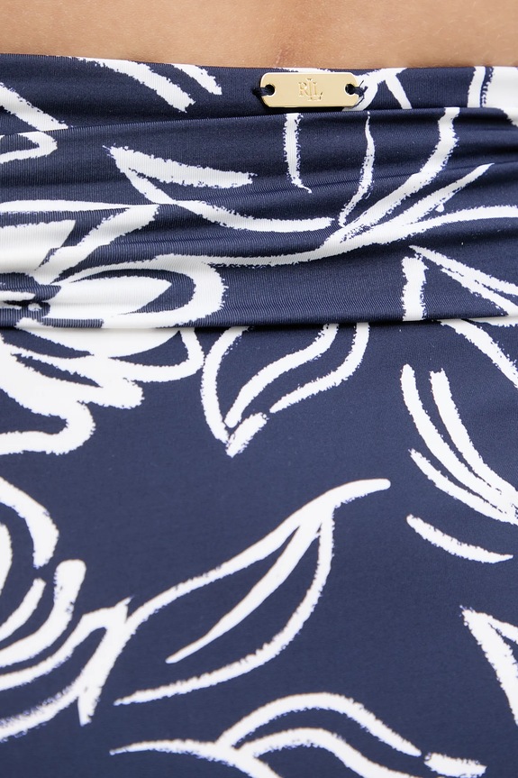 Μαγιό σλιπ μπικίνι Lauren Ralph Lauren σκούρο μπλε 20527257