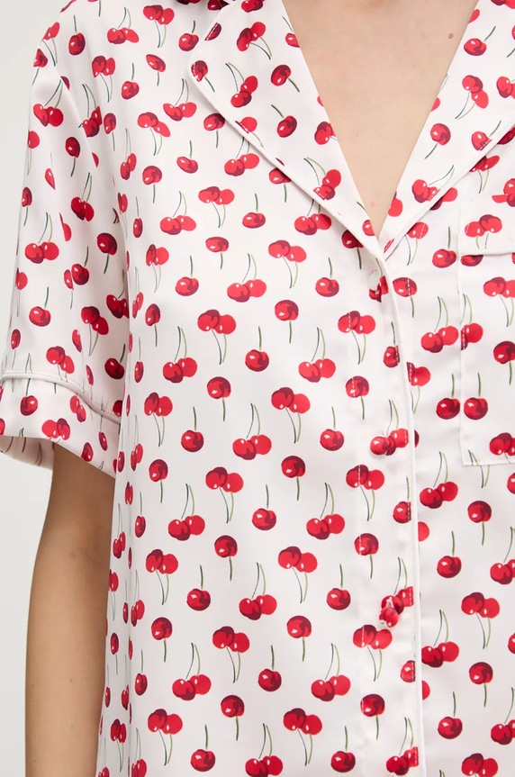 Pyžamová košeľa Abercrombie & Fitch KI146.5049.508 béžová