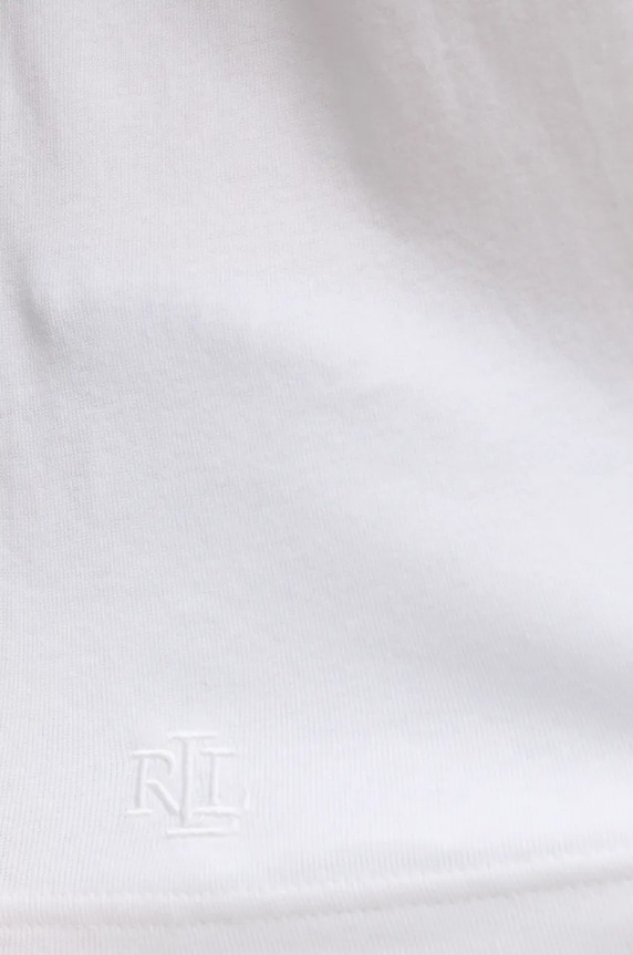 Lauren Ralph Lauren tricou din bumbac ILN62373 alb