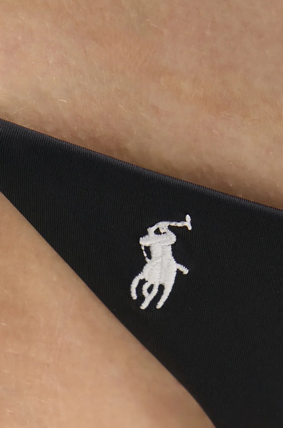 Ρούχα Μαγιό σλιπ μπικίνι Polo Ralph Lauren 21355360 μαύρο
