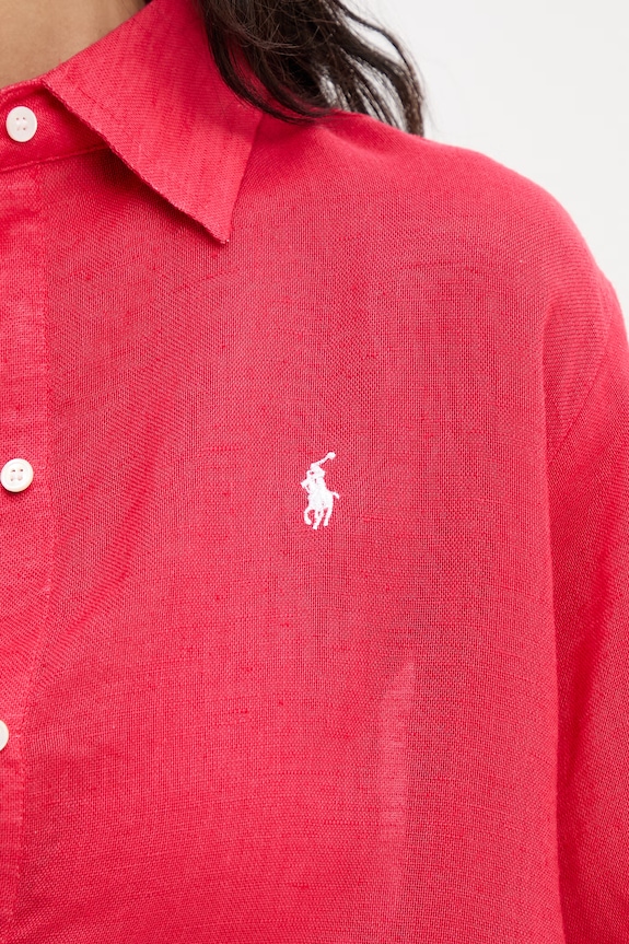Polo Ralph Lauren πουκάμισο παραλίας γυναικείο 21564377 κόκκινο