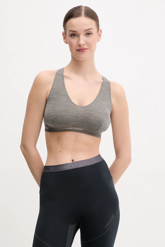 Ισοθερμικά εσώρουχα Icebreaker Merino Blend 125 Cool-Lite Sprite Planet friendly γκρί IB0A57240131