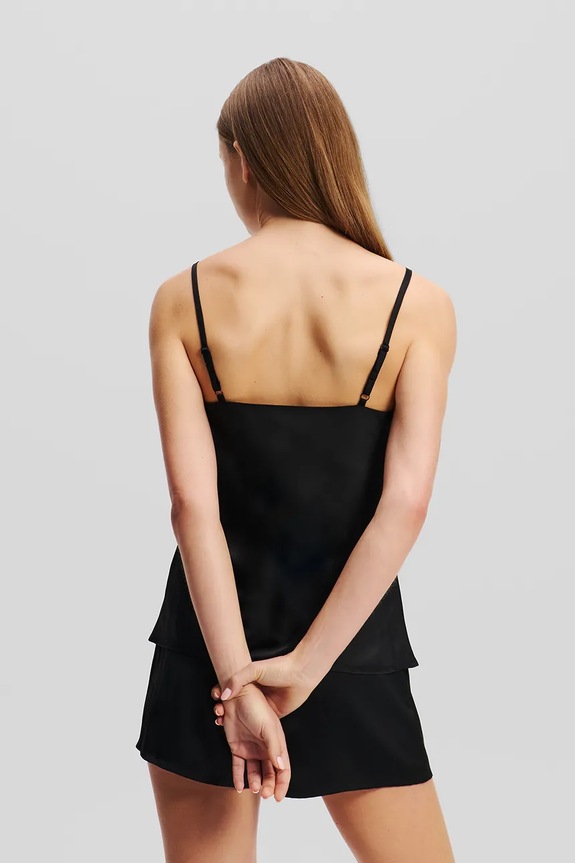 Karl Lagerfeld piżama A2W45002 czarny SS25