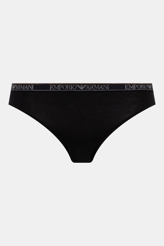 Nohavičky Emporio Armani Underwear 2-pak EW000403.AF10889 čierna SS25