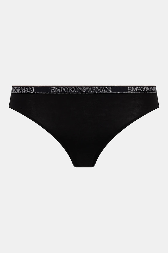 Nohavičky Emporio Armani Underwear 2-pak EW000403.AF10889 čierna SS25