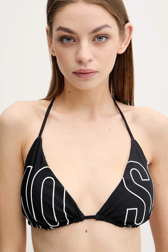 Moschino Underwear biustonosz kąpielowy bez fiszbinów czarny 5715.4901
