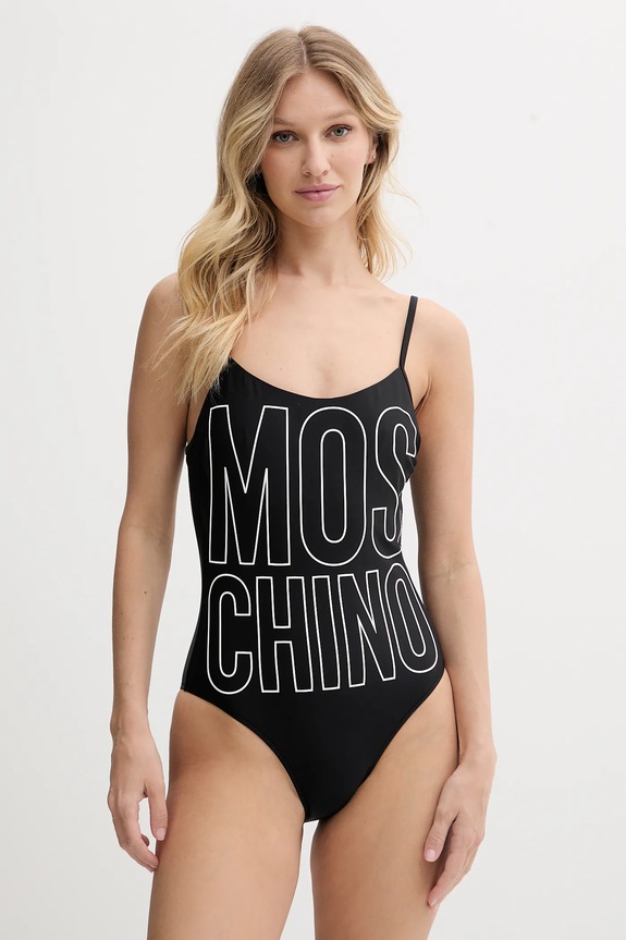 Moschino Underwear costum de baie dintr-o bucată moale negru 4911.4901
