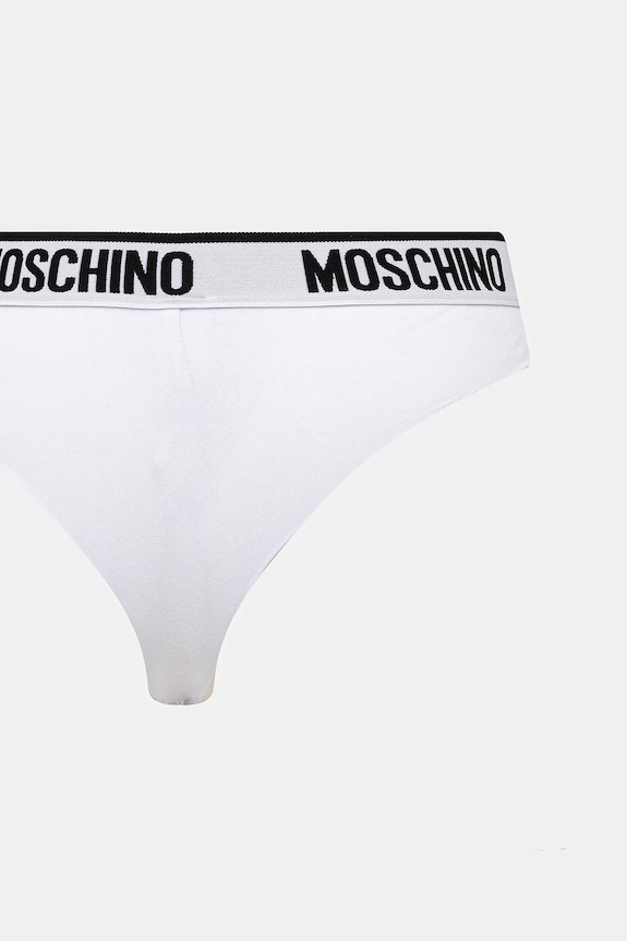 Îmbrăcăminte Moschino Underwear chiloti 2-pack 1390.4406 alb