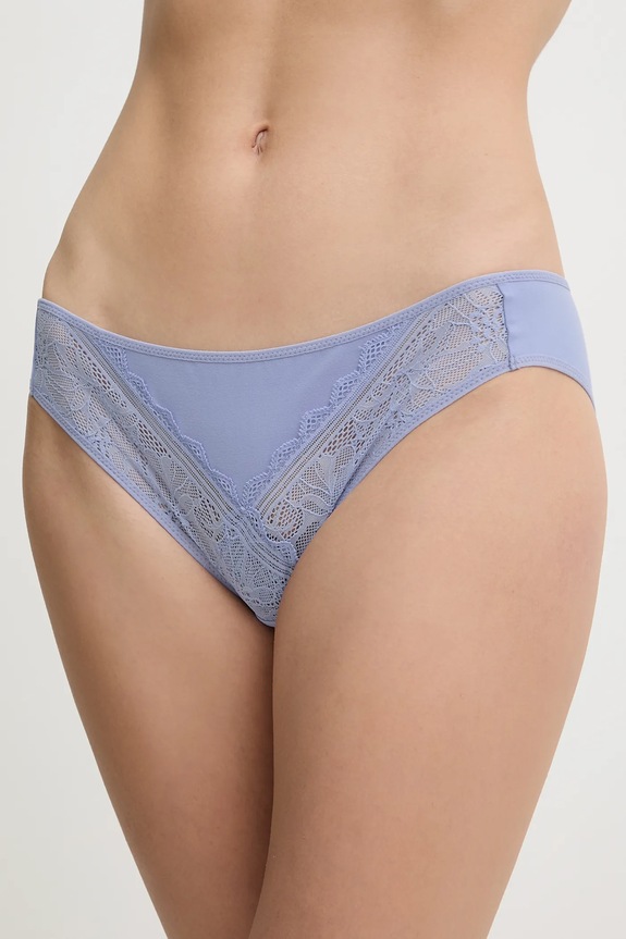 Chantelle bugyi Floral Touch csipke kék C94230