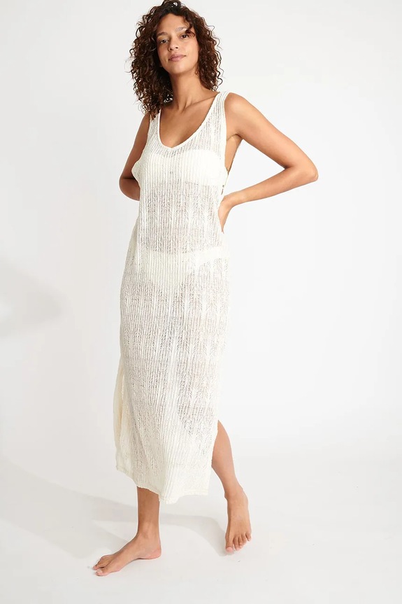 Banana Moon rochie de plaja Beachsoul bej TUPAI.BEACHSOUL