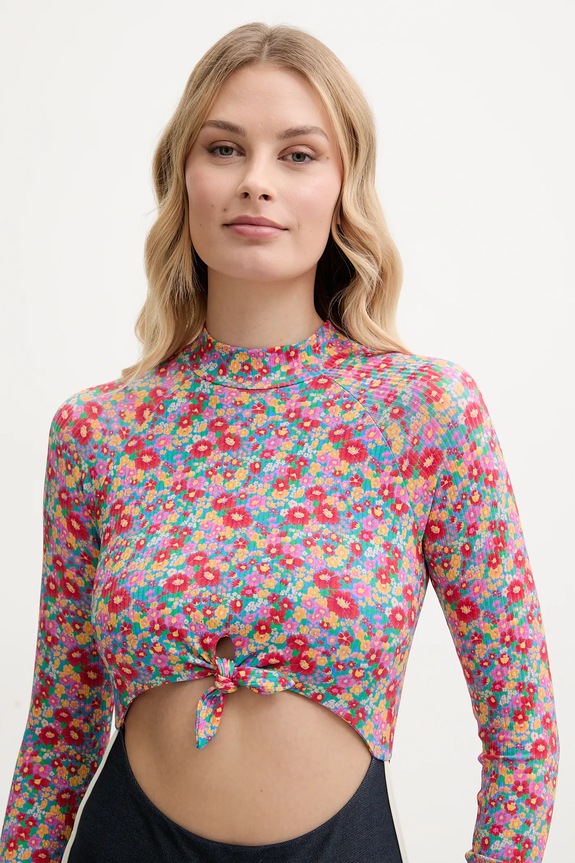 Odzież Rip Curl jednoczęściowy strój kąpielowy FLORES 0MQWSW granatowy