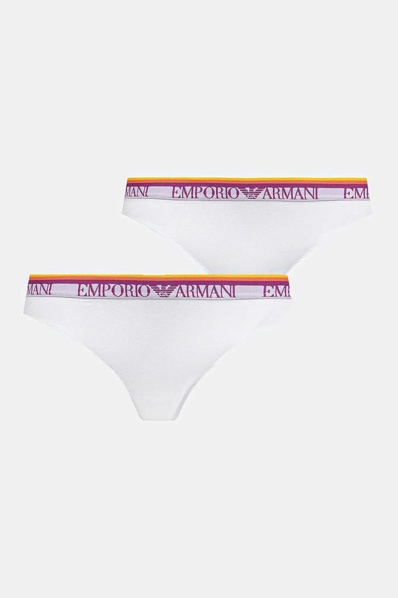 Emporio Armani Underwear figi 2-pack dzianina biały EW000403.AF10883