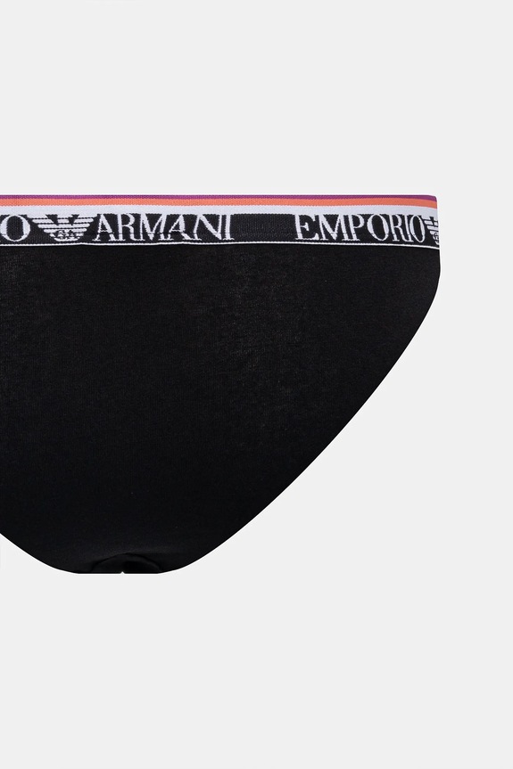 Odzież Emporio Armani Underwear figi 2-pack EW000403.AF10883 czarny