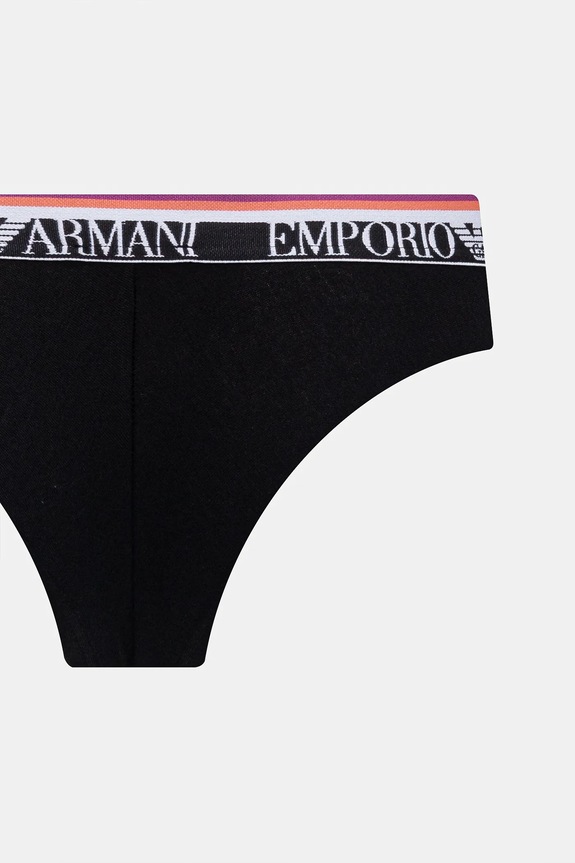 Odzież Emporio Armani Underwear figi 2-pack EW000404.AF10883 czarny
