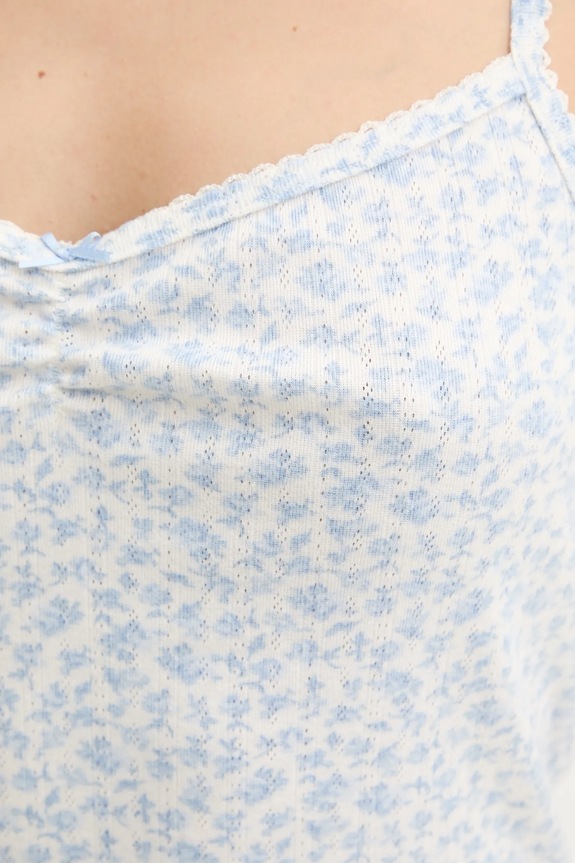 Gornji dio pidžame - top Hollister Co. KI346.5022.109 bež