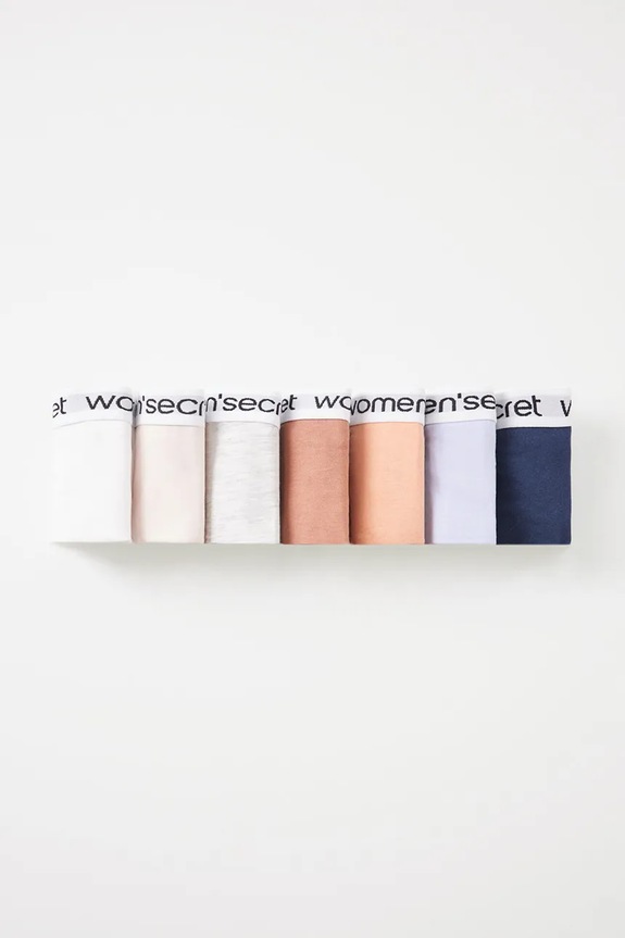 Kalhotky women'secret 7-pack kalhotky vícebarevná 4939958