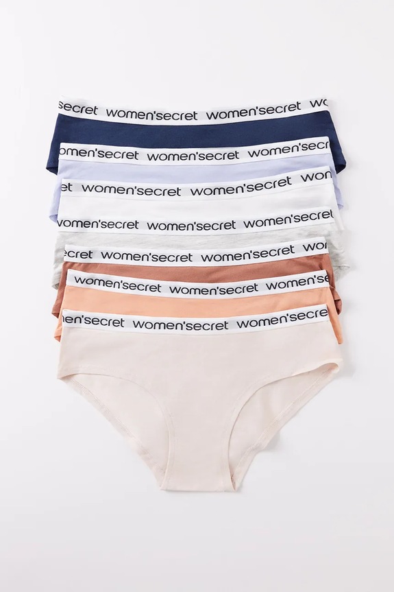 Kalhotky women'secret 7-pack 4939958 vícebarevná SS25