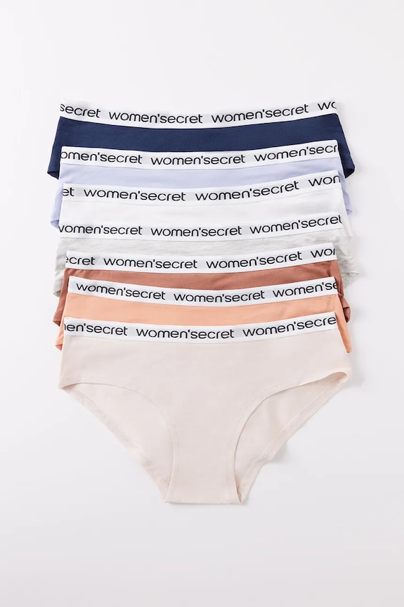 Kalhotky women'secret 7-pack 4939958 vícebarevná SS25