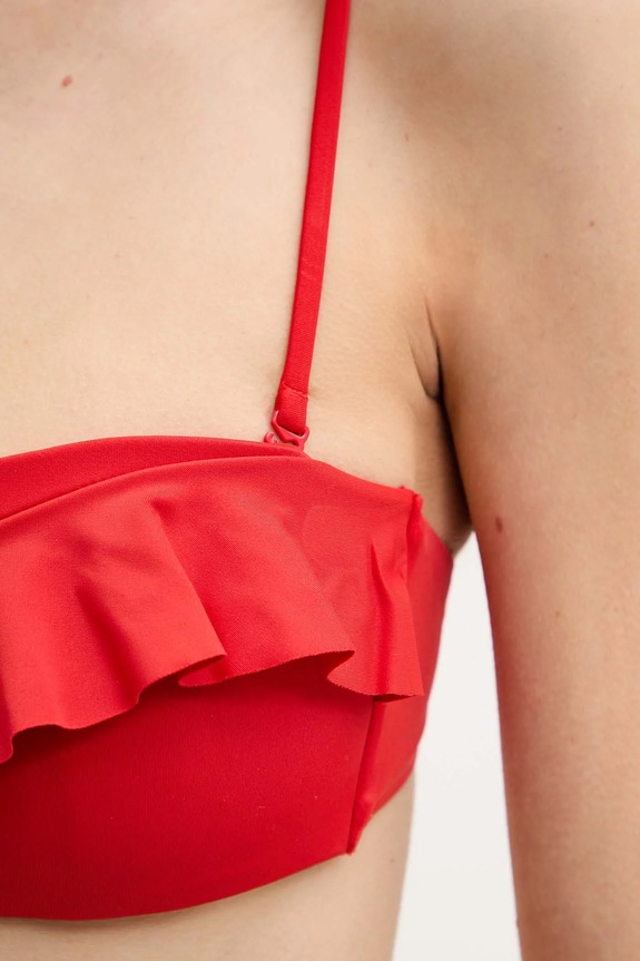 women'secret biustonosz kąpielowy 6489783 czerwony