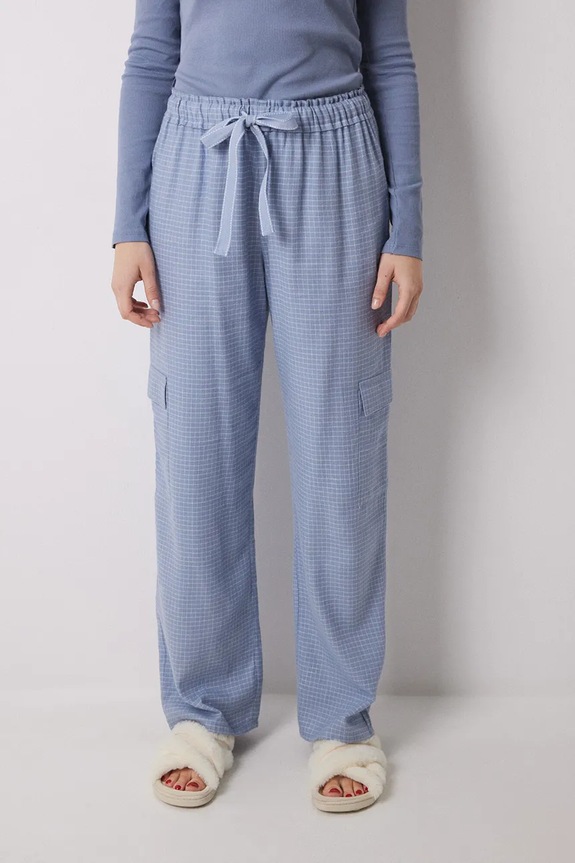 women'secret pizsama nadrág 3709646 kék SS25