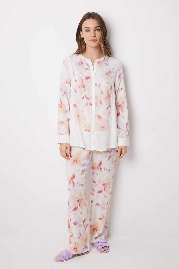 women'secret pijama set alb 3599156