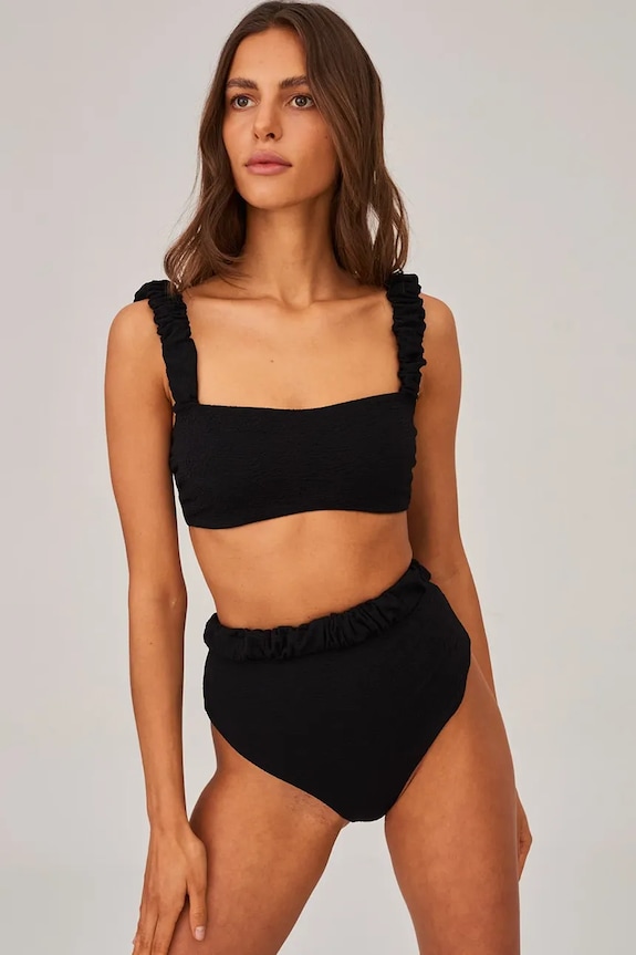 Ρούχα Μαγιό σλιπ μπικίνι Undress Code Good Luck Charm Bikini Bottom Plain 785 μαύρο