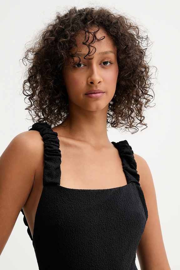 Ρούχα Ολόσωμο μαγιό Undress Code Wild Cat Swimsuit Plain 791 μαύρο