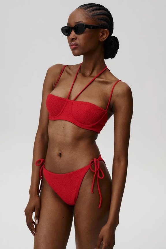 Undress Code chiloți de baie Set Free Bikini Bottom 953 rosu SS25
